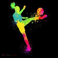 Cool Soccer Design For Wo Girls Soccer Player Sport Lover Premium T-Shirt