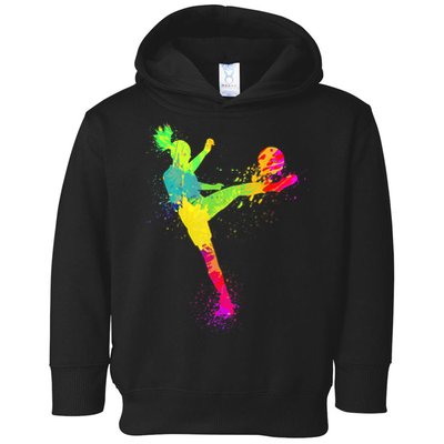 Cool Soccer Design For Wo Girls Soccer Player Sport Lover Toddler Hoodie