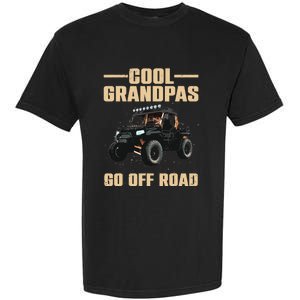 Cool SxS Design For Grandpa Off Road Ride UTV SxS Riding Garment-Dyed Heavyweight T-Shirt