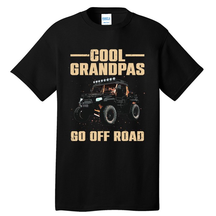 Cool SxS Design For Grandpa Off Road Ride UTV SxS Riding Tall T-Shirt