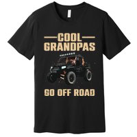 Cool SxS Design For Grandpa Off Road Ride UTV SxS Riding Premium T-Shirt