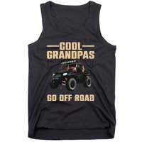 Cool SxS Design For Grandpa Off Road Ride UTV SxS Riding Tank Top