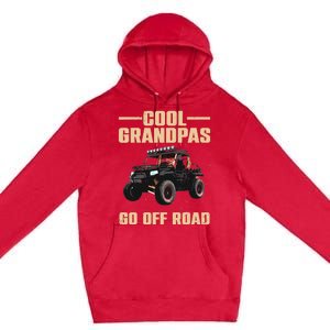 Cool SxS Design For Grandpa Off Road Ride UTV SxS Riding Premium Pullover Hoodie