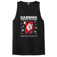 Christmas Santa Dabbing Through The Snow Xmas Boys Dab PosiCharge Competitor Tank