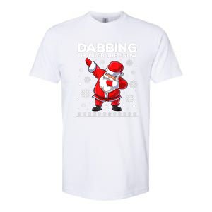 Christmas Santa Dabbing Through The Snow Xmas Boys Dab Softstyle CVC T-Shirt