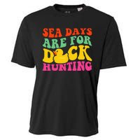 Cruising Sea Days Are For Duck Hunting Rubber Duck Cooling Performance Crew T-Shirt