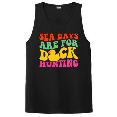 Cruising Sea Days Are For Duck Hunting Rubber Duck PosiCharge Competitor Tank