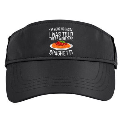 Cute Spaghetti Design For Men Women Spaghetti Pasta Lovers Adult Drive Performance Visor