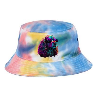 Cocker Spaniel Dogs Cocker Spaniels funny dog Tie Dye Newport Bucket Hat