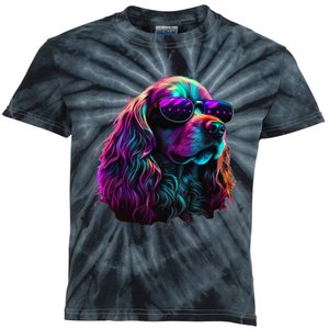 Cocker Spaniel Dogs Cocker Spaniels funny dog Kids Tie-Dye T-Shirt