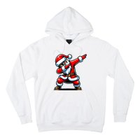 Christmas Santa Dabbing Santa Xmas Funny Hoodie