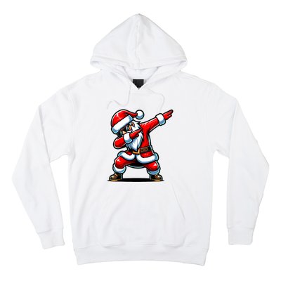 Christmas Santa Dabbing Santa Xmas Funny Hoodie