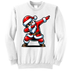 Christmas Santa Dabbing Santa Xmas Funny Sweatshirt