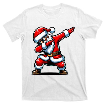 Christmas Santa Dabbing Santa Xmas Funny T-Shirt