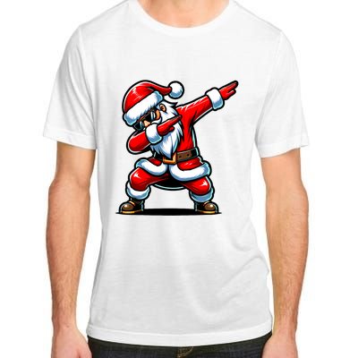 Christmas Santa Dabbing Santa Xmas Funny Adult ChromaSoft Performance T-Shirt