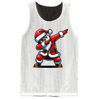 Christmas Santa Dabbing Santa Xmas Funny Mesh Reversible Basketball Jersey Tank