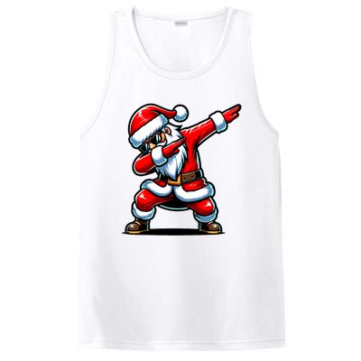 Christmas Santa Dabbing Santa Xmas Funny PosiCharge Competitor Tank