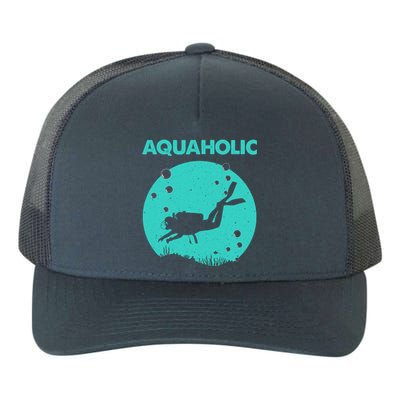 Cool Scuba Diving Themed Design For Scuba Dive Yupoong Adult 5-Panel Trucker Hat