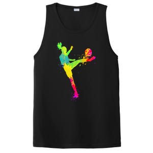 Cool Soccer Design For Soccer Player Sport Lover PosiCharge Competitor Tank