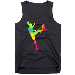 Cool Soccer Design For Soccer Player Sport Lover Tank Top