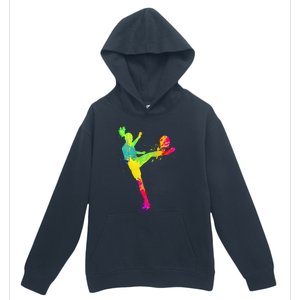 Cool Soccer Design For Soccer Player Sport Lover Urban Pullover Hoodie