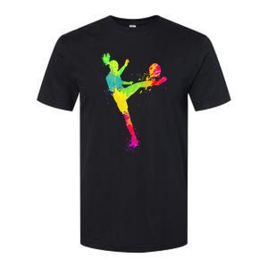 Cool Soccer Design For Soccer Player Sport Lover Softstyle CVC T-Shirt