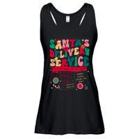 Christmas SantaS Delivery Service L&D Labor Delivery Nurse Ladies Essential Flowy Tank