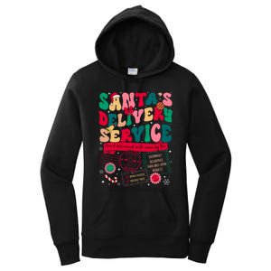 Christmas SantaS Delivery Service L&D Labor Delivery Nurse Women's Pullover Hoodie