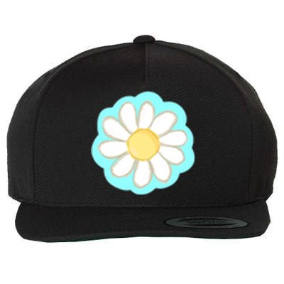 Cool Summer Daisy Aesthetic Wool Snapback Cap