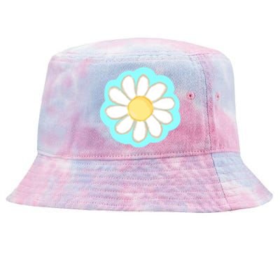 Cool Summer Daisy Aesthetic Tie-Dyed Bucket Hat