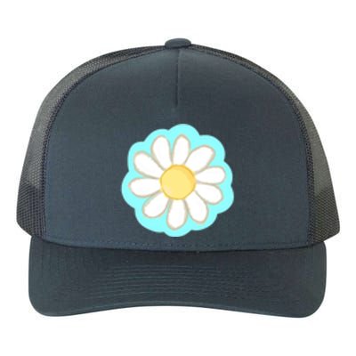 Cool Summer Daisy Aesthetic Yupoong Adult 5-Panel Trucker Hat