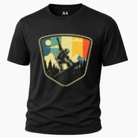 Cool Snowboarding Design Vintage Snowboarder Performance Shirt
