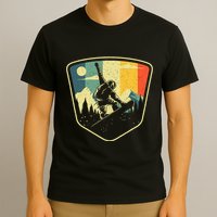 Cool Snowboarding Design Vintage Snowboarder T-Shirt