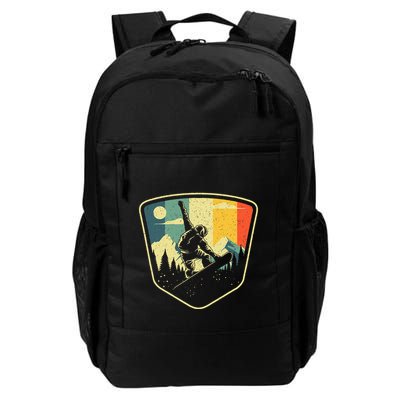 Cool Snowboarding Design Vintage Snowboarder Backpack