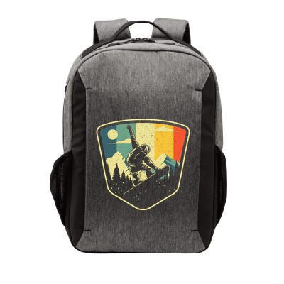 Cool Snowboarding Design Vintage Snowboarder Vector Backpack