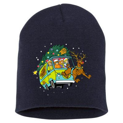 Christmas Scooby .Doo Mystery Machine Xmas Reindeer Gang Gift Short Acrylic Beanie