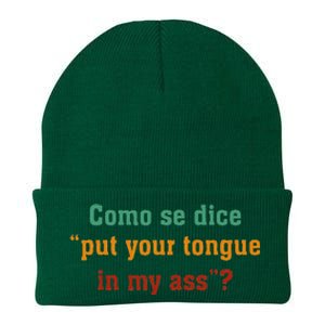 Como Se Dice Put Your Tongue In My Ass Knit Cap Winter Beanie