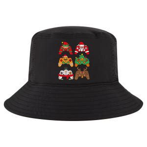 Christmas Santa Deer Gaming Controllers Gift Cool Comfort Performance Bucket Hat