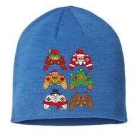 Christmas Santa Deer Gaming Controllers Gift Sustainable Beanie