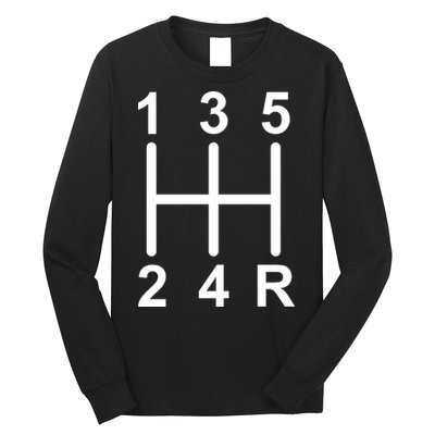 Car Shift Driver Long Sleeve Shirt