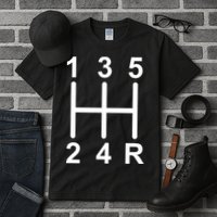 Car Shift Driver Tall T-Shirt