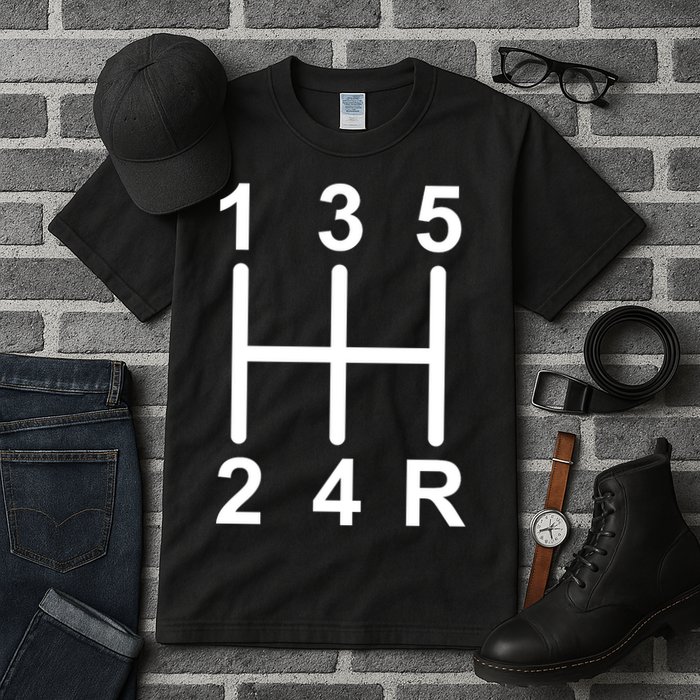 Car Shift Driver Tall T-Shirt