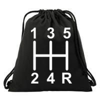Car Shift Driver Drawstring Bag