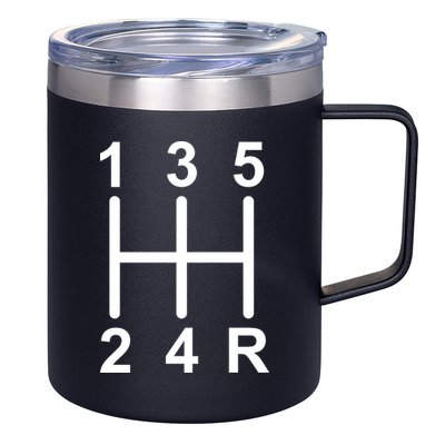 Car Shift Driver 12oz Stainless Steel Coffee Mug