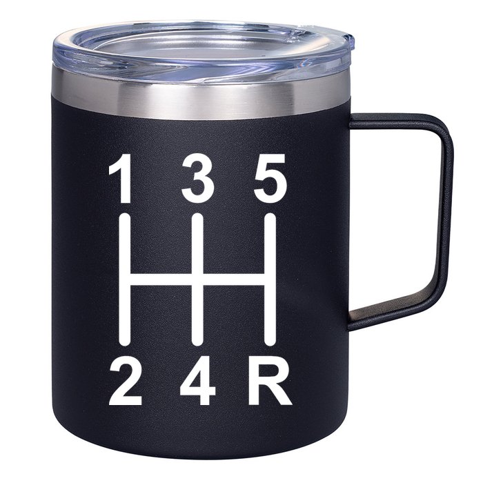 Car Shift Driver 12oz Stainless Steel Coffee Mug