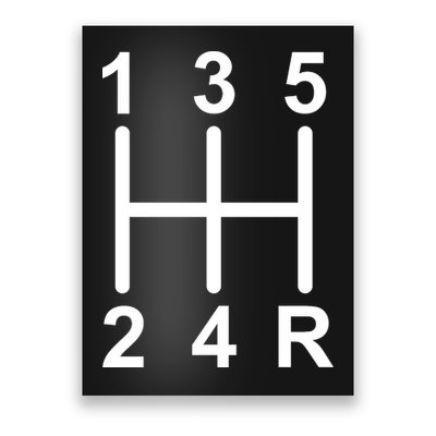 Car Shift Driver Poster