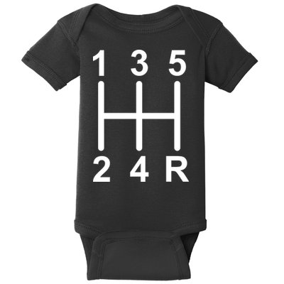 Car Shift Driver Baby Bodysuit