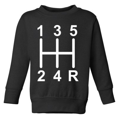 Car Shift Driver Toddler Sweatshirt
