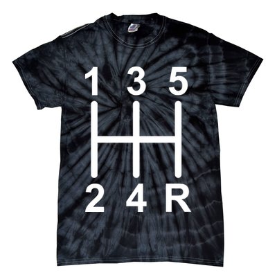 Car Shift Driver Tie-Dye T-Shirt
