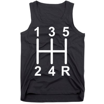 Car Shift Driver Tank Top